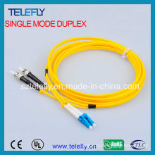 LC-St дуплексная оптоволоконная перемычка, соединительный кабель